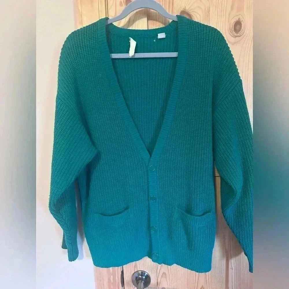 Vintage‎ Relay Men’s Knit Button Up Cardigan Size 40